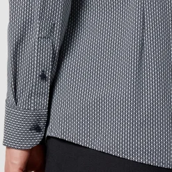 Shirts|Shirts|Polo Ralph Lauren BOSS Black P-HANK-S Checked Jersey Shirt - 40/15.75