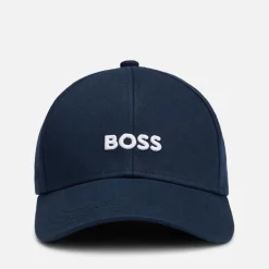 Hats|Barbour BOSS Black Zed Cotton-Canvas Cap
