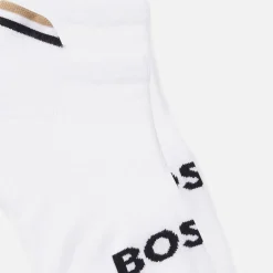 Underwear|Veja BOSS Bodywear Intarsia-Knit Cotton-Blend Logo Socks
