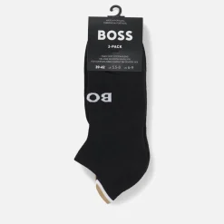 Underwear|BOSS Orange BOSS Bodywear Intarsia-Knit Cotton-Blend Logo Socks