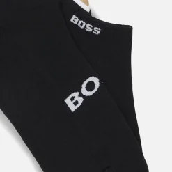 Underwear|BOSS Orange BOSS Bodywear Intarsia-Knit Cotton-Blend Logo Socks
