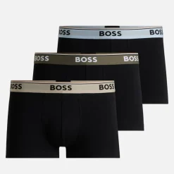 Underwear|Dr. Martens BOSS Bodywear 3-Pack Power Cotton-Blend Boxer Trunks - S