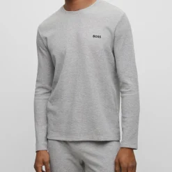 T-Shirts|T-Shirts|Dr. Martens BOSS Bodywear Waffle-Knit Cotton-Blend T-Shirt - S