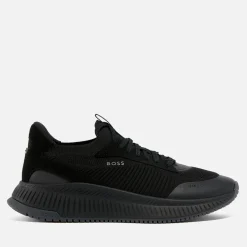 Trainers|Dr. Martens BOSS Men's Jonah Runn Mesh and Faux Leather Trainers - UK 7
