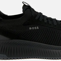 Trainers|Dr. Martens BOSS Men's Jonah Runn Mesh and Faux Leather Trainers - UK 7