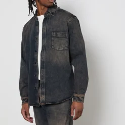 Jackets|Coats|Dr. Martens BOSS Orange Lambey Regular Fit Denim Jacket - L