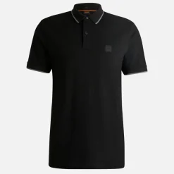 Polo Shirts|Polo Ralph Lauren BOSS Orange Passertip Cotton-Piqué Polo Shirt - M