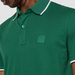 Polo Shirts|Dr. Martens BOSS Orange Passertip Stretch Cotton-Piqué Polo Shirt - S