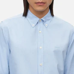 Shirts|Shirts|Dr. Martens BOSS Orange Rickert Cotton-Poplin Shirt - S