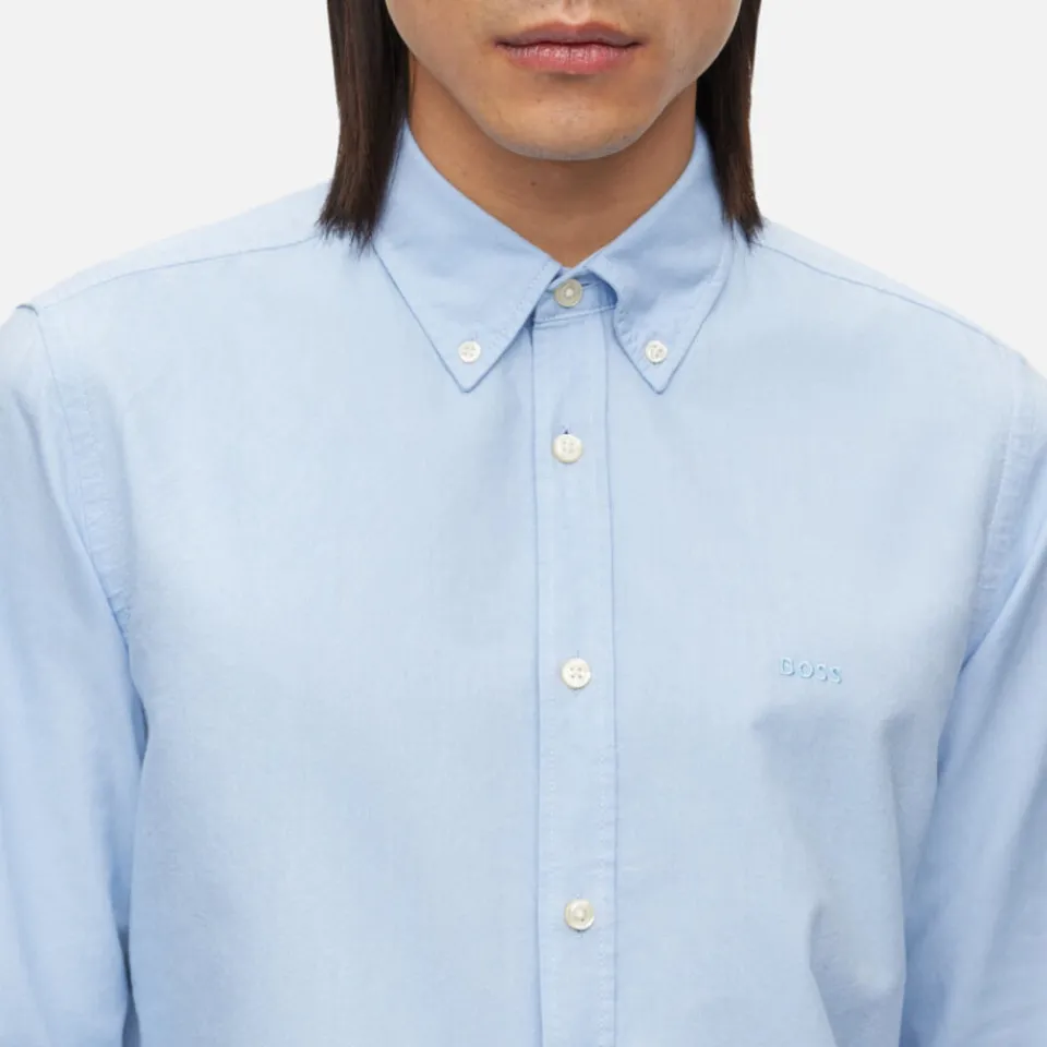 Shirts|Shirts|Dr. Martens BOSS Orange Rickert Cotton-Poplin Shirt - S