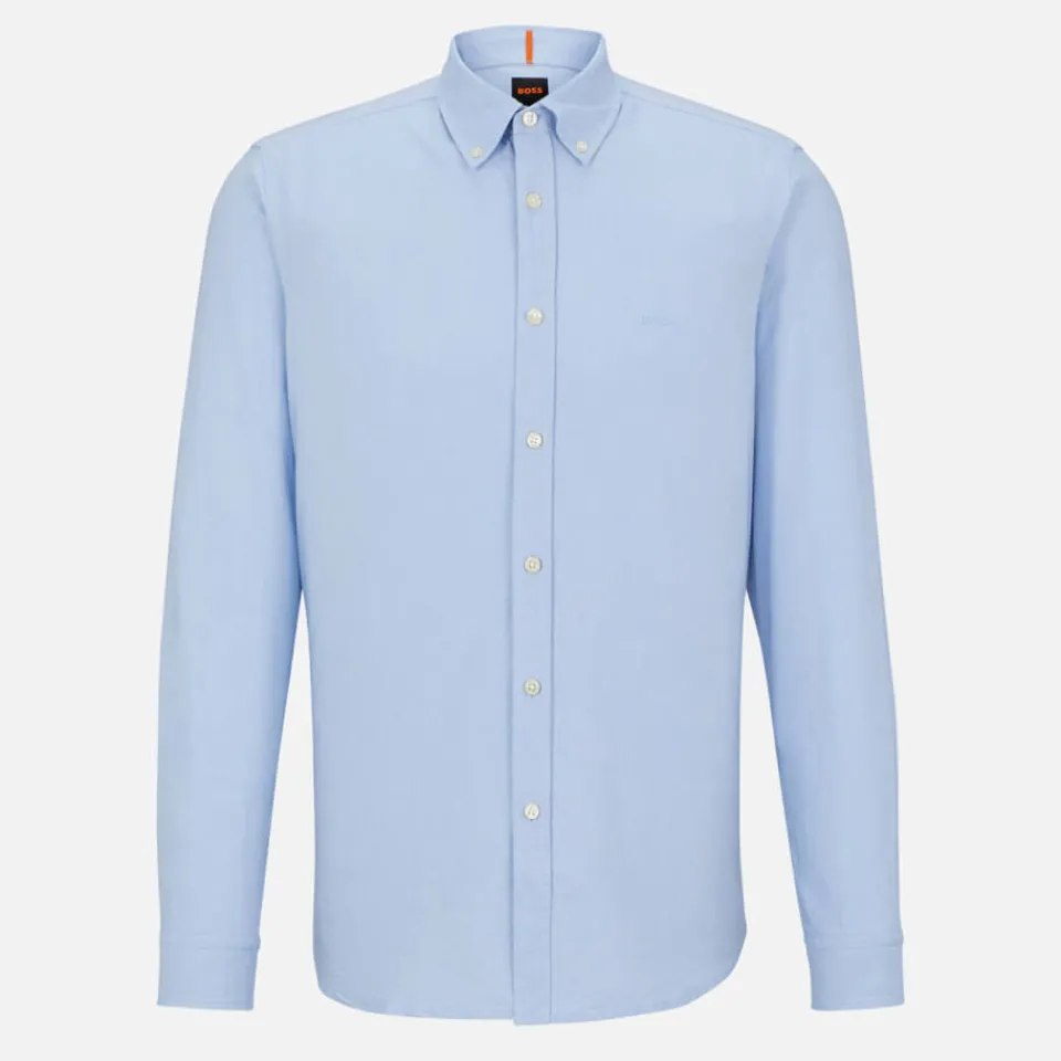 Shirts|Shirts|Dr. Martens BOSS Orange Rickert Cotton-Poplin Shirt - S