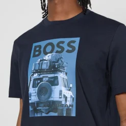 T-Shirts|T-Shirts|Dr. Martens BOSS Orange Te_mextour Graphic Jersey T-Shirt - S