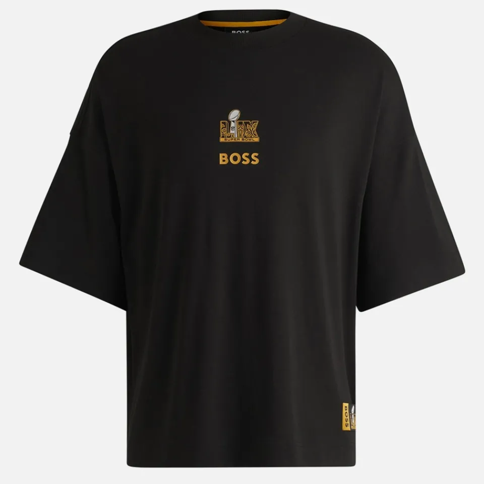 T-Shirts|T-Shirts|Dr. Martens BOSS Orange x NFL Thorpe Cotton-Jersey T-Shirt - S