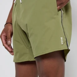 Swimshorts|Swimwear|Dr. Martens BOSS Swimwear Iconic Stretch-Shell Swimming Trunks - S