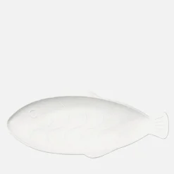 Dining|Urban Apothecary Broste Copenhagen Pesce Narrow Plate - White