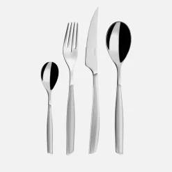 Dining|Ferm Living Bugatti Glamour 24 Piece Cutlery Set - Ash Grey