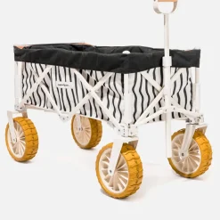 Outdoors|Dr. Martens Business & Pleasure Folding Beach Cart - Monaco Black Stripe