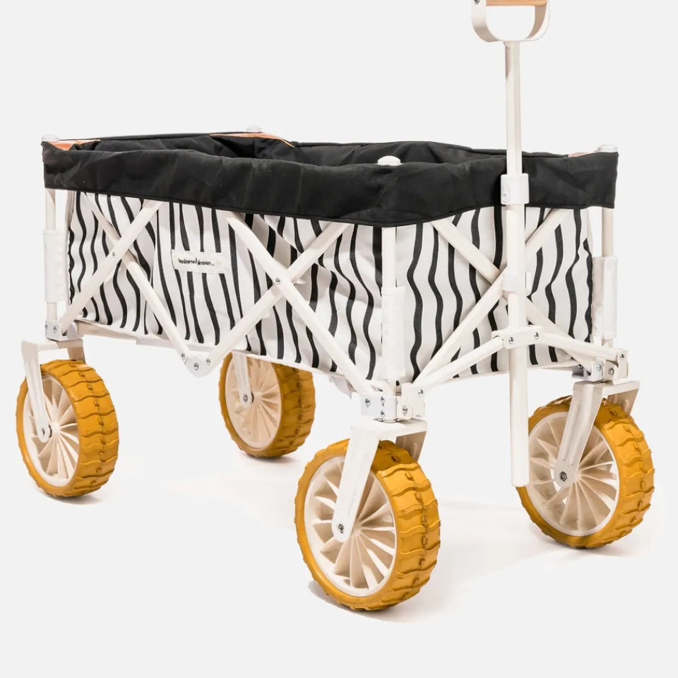 Outdoors|Dr. Martens Business & Pleasure Folding Beach Cart - Monaco Black Stripe