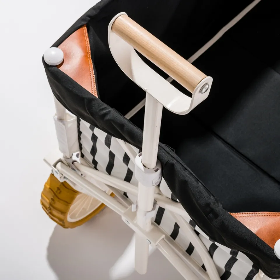 Outdoors|Dr. Martens Business & Pleasure Folding Beach Cart - Monaco Black Stripe