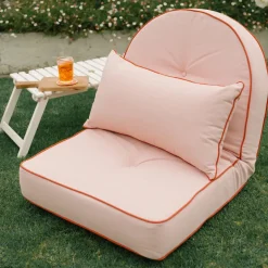 Outdoors|Dr. Martens Business & Pleasure Rectangle Throw Pillow - Rivie Pink