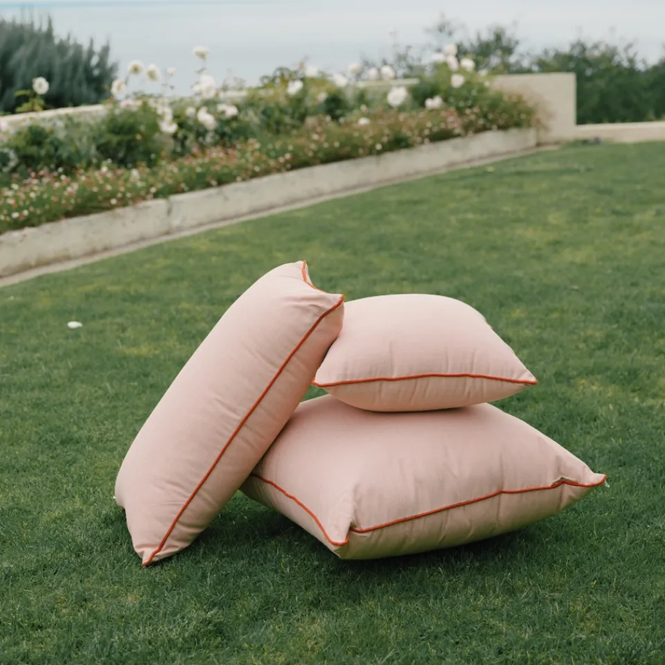 Outdoors|Dr. Martens Business & Pleasure Rectangle Throw Pillow - Rivie Pink
