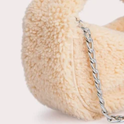 Bags|BY FAR Baby Cush Shearling Bag