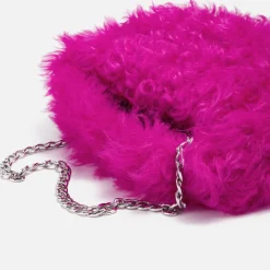 Bags|Dr. Martens BY FAR Furry Baby Cush Faux Fur Bag