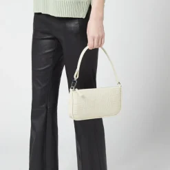Bags|BY FAR Rachel Croc-Effect Leather Bag