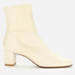 Boots|Dr. Martens BY FAR Women's Sofia Leather Heeled Ankle Boots - UK 4