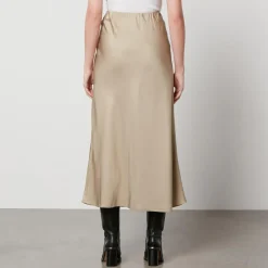 Skirts|Skirts|Dr. Martens By Malene Birger Boshan Satin-Twill Midi Skirt - DK 38/UK 10