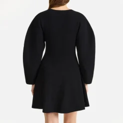 Dresses|Dresses|Dr. Martens By Malene Birger Francesca Ribbed-Knit Mini Dress - M