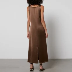 Dresses|Dresses|Dr. Martens By Malene Birger Jerrica Satin Midi Dress - DK 34/UK 6