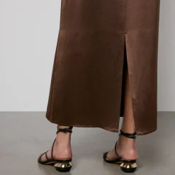 Dresses|Dresses|Dr. Martens By Malene Birger Jerrica Satin Midi Dress - DK 34/UK 6