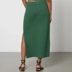 Skirts|Skirts|By Malene Birger Kyara Ribbed-Knit Maxi Skirt - M