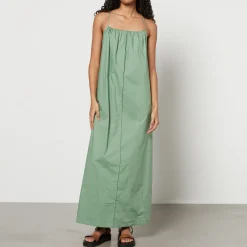 Dresses|Dresses|Damson Madder By Malene Birger Lanney Organic Cotton Maxi Dress - DK 40/UK 12
