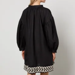 Co-Ord Sets|Dresses|PS Paul Smith By Malene Birger Limonna Embroidered Linen Dress - DK 38/UK 10
