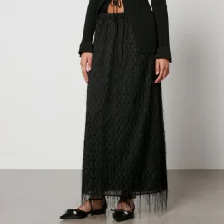 Skirts|Skirts|Dr. Martens By Malene Birger Palome Fil-Coupé Mesh Skirt - DK 34/UK 6