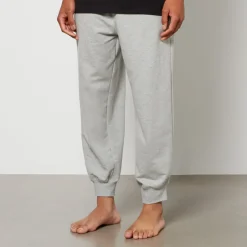 Trousers|Loungewear|Calvin Klein Logo-Waistbanded Jersey Jogger Bottoms - L