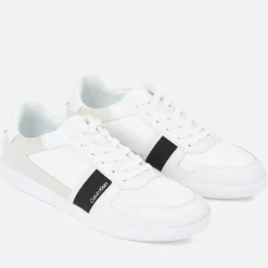 Trainers|Dr. Martens Calvin Klein Men's Cupsole Trainers - Triple White - UK 7