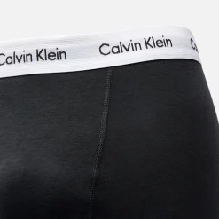 Underwear|Dr. Martens Calvin Klein Men's Three-Pack Cotton-Jersey Trunks - Black - S