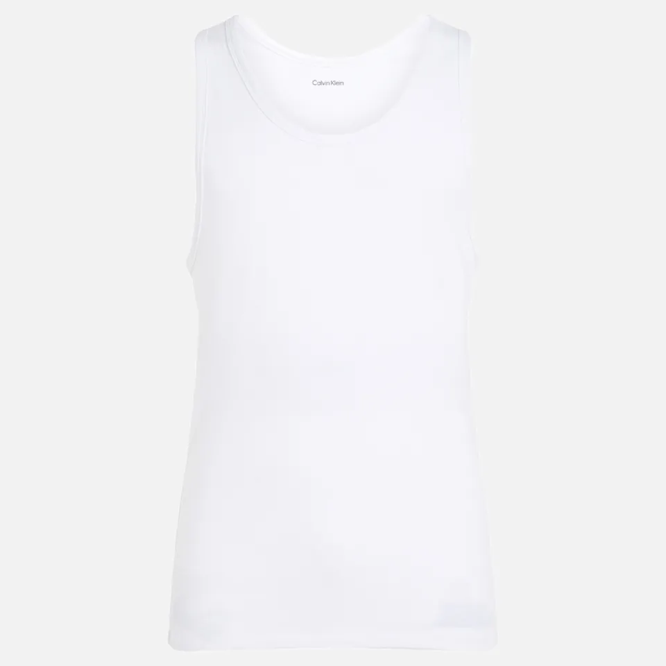T-Shirts|T-Shirts|Polo Ralph Lauren Calvin Klein 3-Pack Cotton-Blend Jersey Tank Tops - S