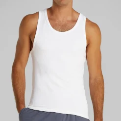 T-Shirts|T-Shirts|Polo Ralph Lauren Calvin Klein 3-Pack Cotton-Blend Jersey Tank Tops - S