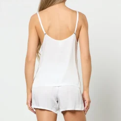 Loungewear|Sleeper Calvin Klein Pure Sheen Sleeveless Satin Short Set - S