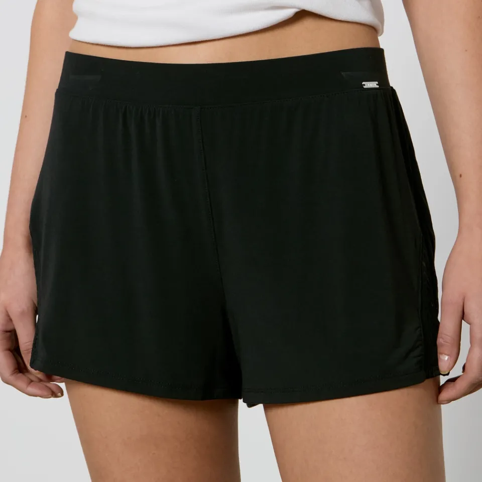 Loungewear|Dr. Martens Calvin Klein Sculpt Stretch-Jersey Lace Lounge Sleep Shorts - XS