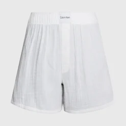Underwear|Loungewear|ROTATE Birger Christensen Calvin Klein Textured Cotton Boxer Shorts - S