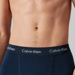 Underwear|UGG Calvin Klein Three-Pack Cotton-Jersey Trunks - S