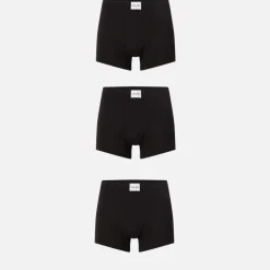 Underwear|Calvin Klein Three-Pack Cotton-Blend Boxer Briefs - S