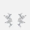 Jewellery|Dr. Martens Carat London Kira White Gold Plated Sterling Silver Stud Earrings