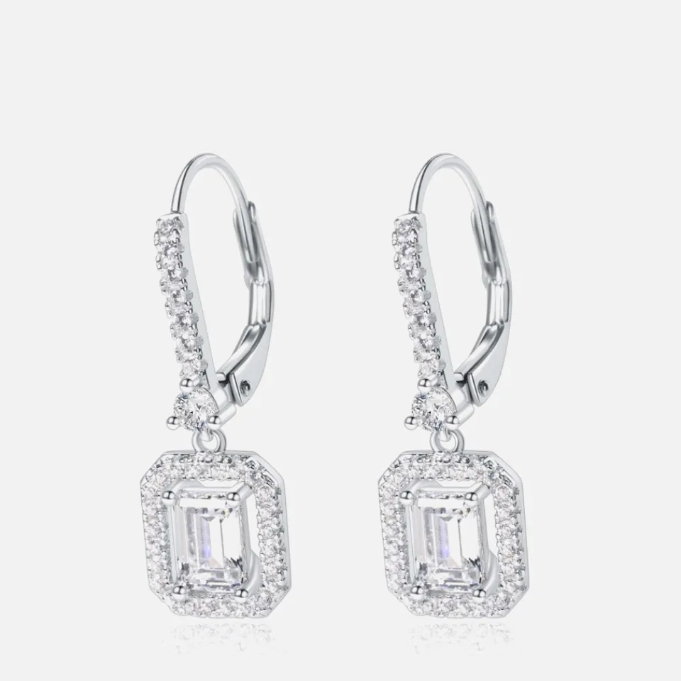 Jewellery|Dr. Martens Carat London Moxie Borderset Sterling Silver Drop Earrings