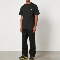 T-Shirts|T-Shirts|Dr. Martens Carhartt WIP American Script Cotton-Jersey T-Shirt - S